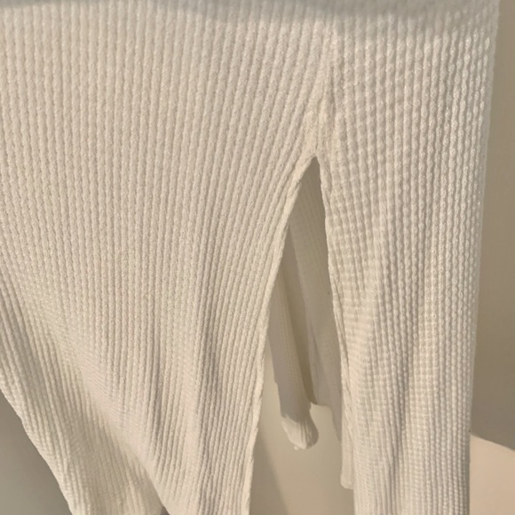 Lularoe Joy longline vest layering piece, Ivory, XS - Picture 5 of 5